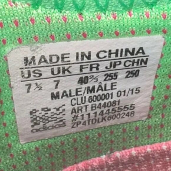 Adidas Cosmic Boost Climachill 'Green' B44081 Men's 7.5 Women's 8.5 - Picture 9 of 10